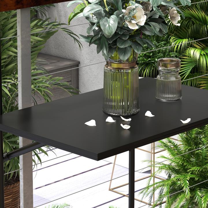 Image du produit Outsunny Table de balcon suspendue (60 cm)