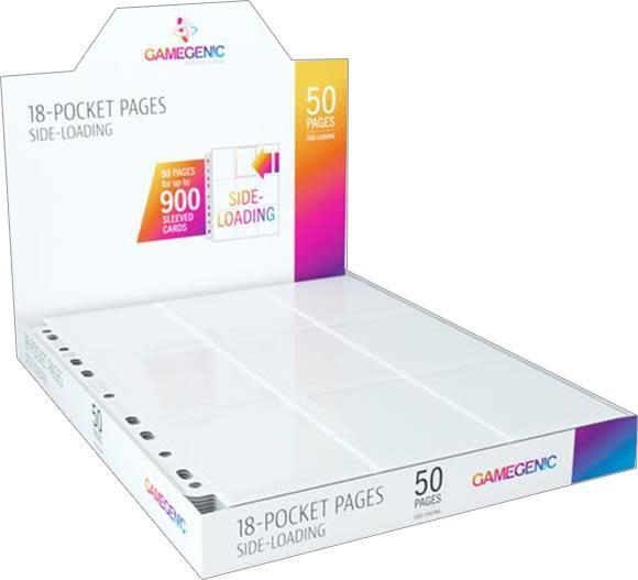 Produktbild Gamegenic 9-Pocket Binder Pages - Sideloading