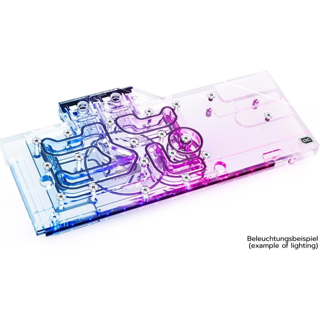 Thumbnail - Alphacool Eisblock Aurora GPX-A Radeon RX 6800XT/6900XT Gaming OC mit Backplate - Acryl + Nickel, GPU Wasserkühler