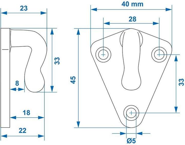 Produktbild ProPlus Planenhaken Metall 10 Stück im Blister