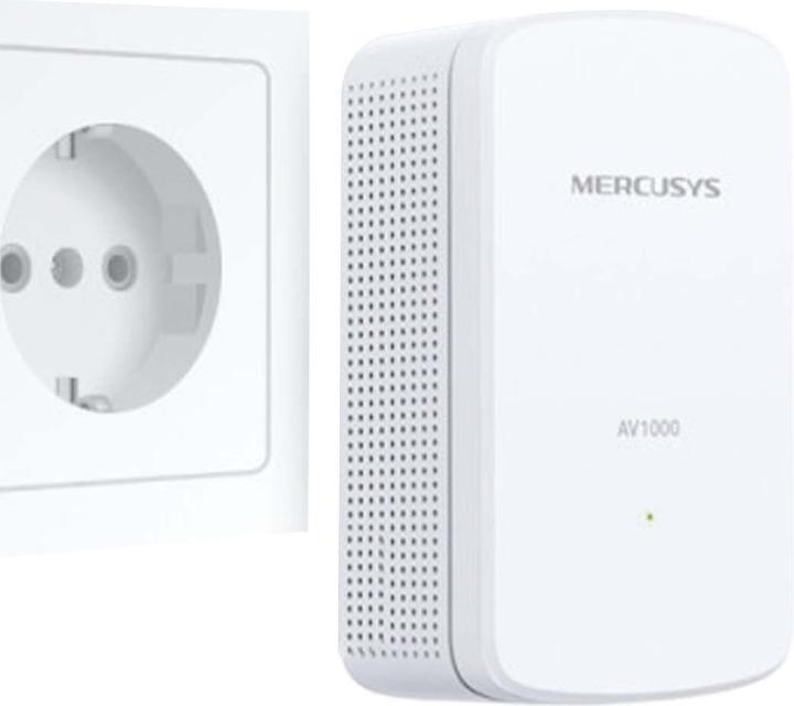 Produktbild Mercusys POWERLINE AV1000 WIFI N300 KIT 1P GIGABIT 2 ANTENNE ESTERNE 2UNIT (1000 Mbit/s)