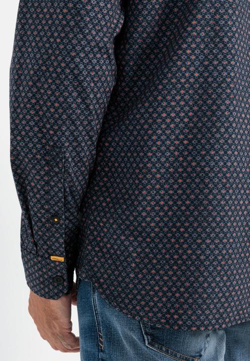Produktbild Camel Active Langarmhemd mit Allover-Print (XL)