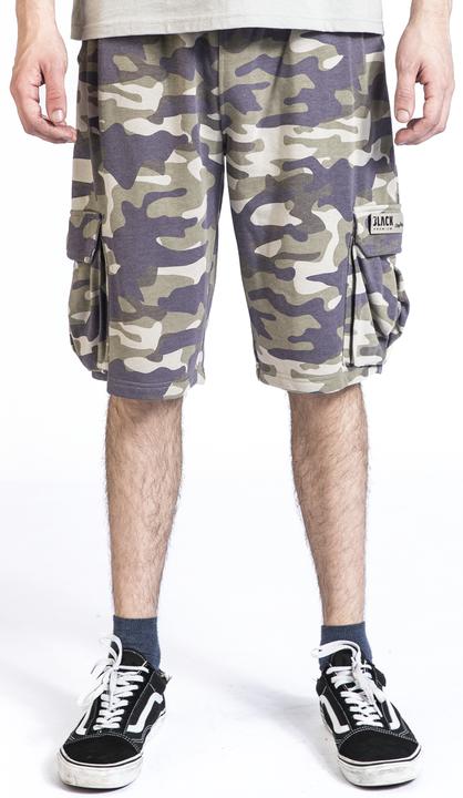 Image du produit Black Premium Camouflage Sweatshorts (L)