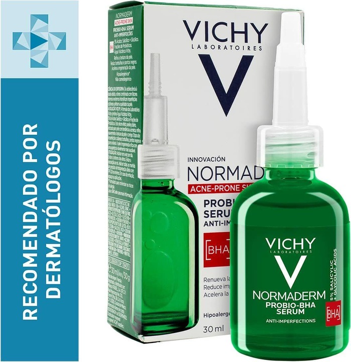 Image du produit Vichy Normaderm Acide salicylique + Fractions probiotiques Sérum anti-imperfections 30 ml (30 ml)