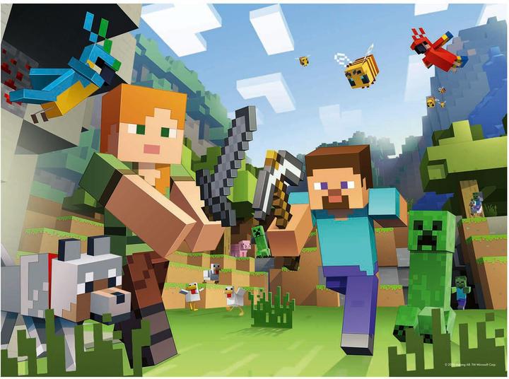 Immagine prodotto Ravensburger Minecraft Steve e Alex (100 pezzi)