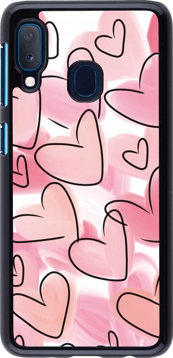 Image du produit PhoneLook Coque Easter 2023 pink hearts (Samsung Galaxy A20e)