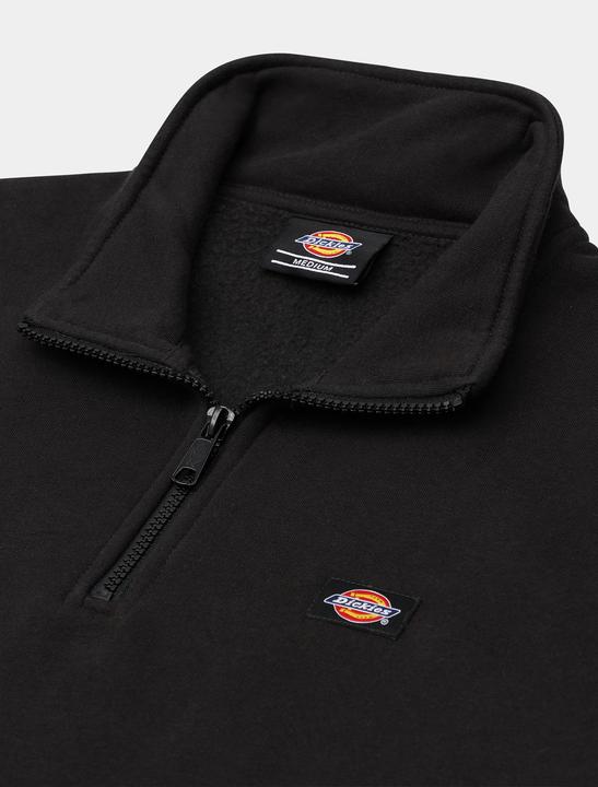 Actual product image The Dickies Oakport Quarter Zip Black (XS)