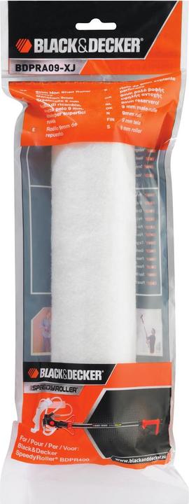 Black & Decker Replacement for 23 cm/9 mm BDPR400 paint roller
