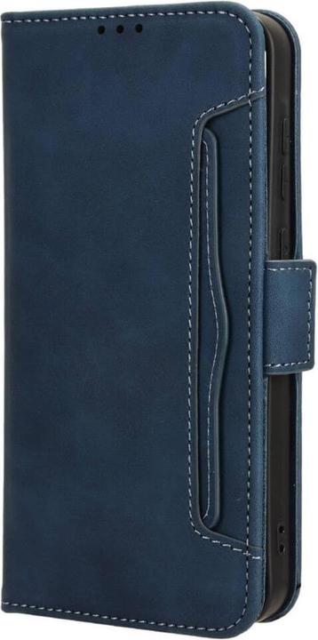 Actual product image Cover-Discount Galaxy A55 - Case with many card slots blue (Samsung Galaxy A55)