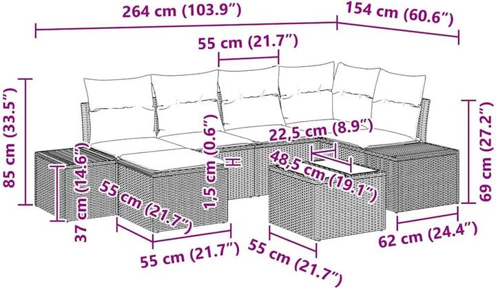 Produktbild vidaXL Margot