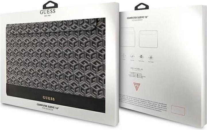 Produktbild Guess PU G Cube Computerhülle 16" Schwarz (16")