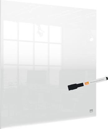 Productafbeelding Nobo Acryl notitiebord 45 cm x 45 cm, Transparant (45 x 45 cm)