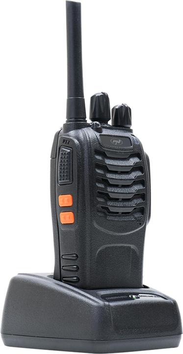 Produktbild PNI Tragbares Radio PMR R40 PRO, Set mit 2 Stück, 0,5 W, 16 programmierbaren Kanälen, 16 PMR- und 50 (10 km)