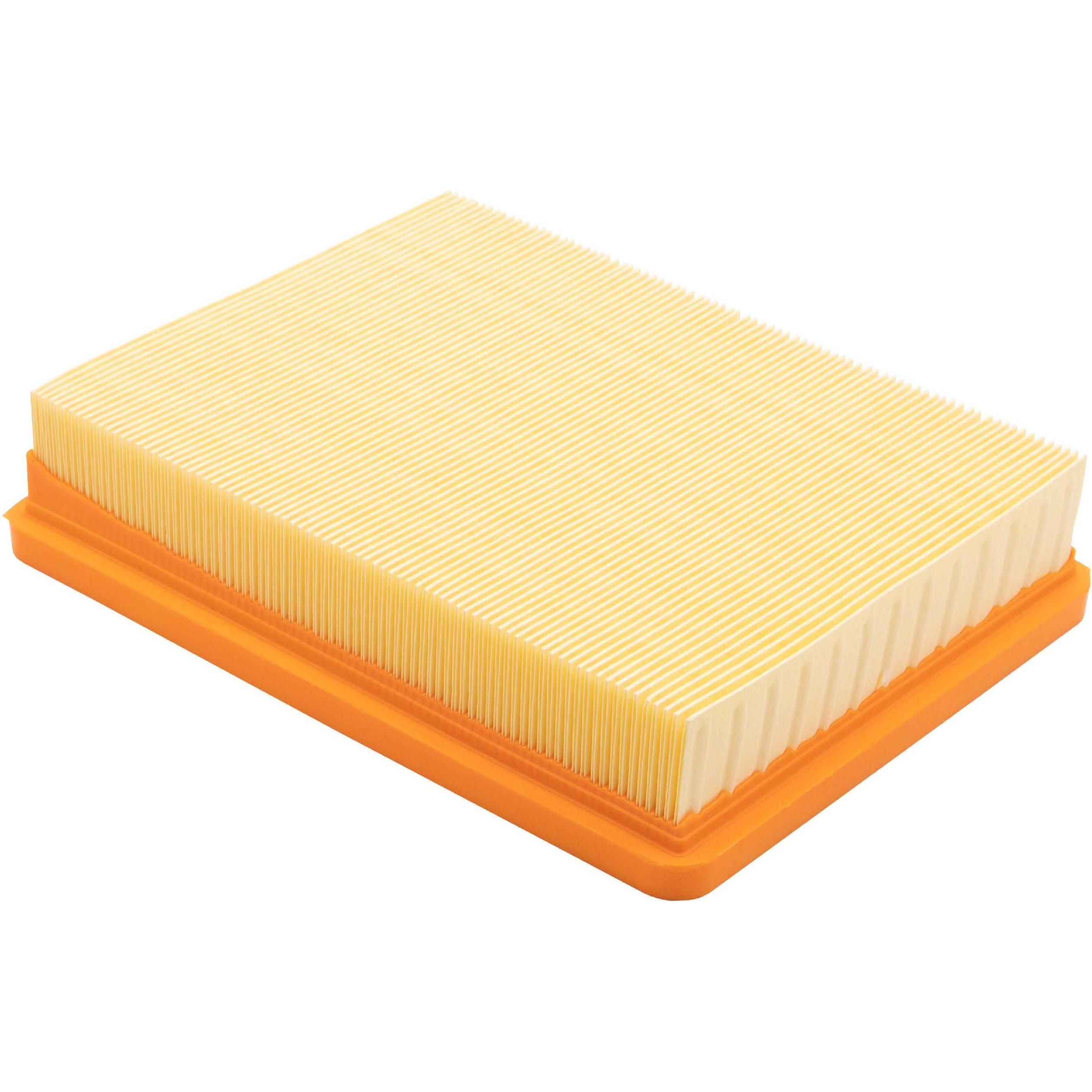 Thumbnail - AccuCell Staubsaugerfilter für Staubsauger wie Kärcher 5.731-020.0, Flachfalten-Filter, Staubsauger Zubehör, Orange