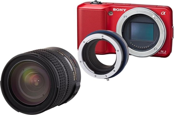 Actual product image Novoflex Adapter Nikon lenses to Sony NEX cameras