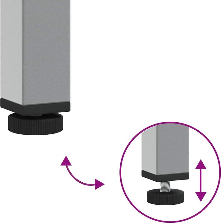 Produktbild vidaXL Werkstattschrank (55 cm, 200 cm)