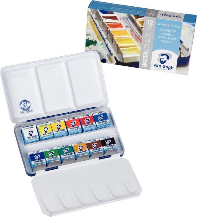 Immagine prodotto Van Gogh Set di acquerelli (Multicolore, 12 ml)