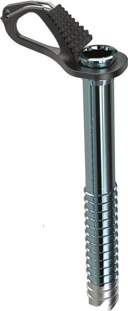 Actual product image Blue Ice Aero Lite ice screw