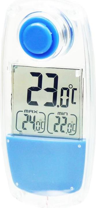 Powerplus Solar Solar-LCD-Innen- / Aussenthermometer