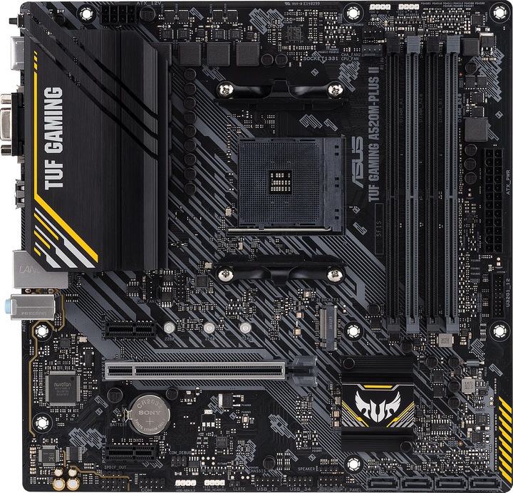 Produktbild ASUS TUF GAMING A520M-PLUS II (AM4, AMD A520, mATX)