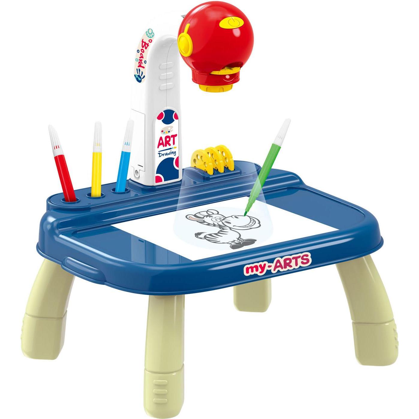 Zeichenprojektionstisch Blau (48046401)