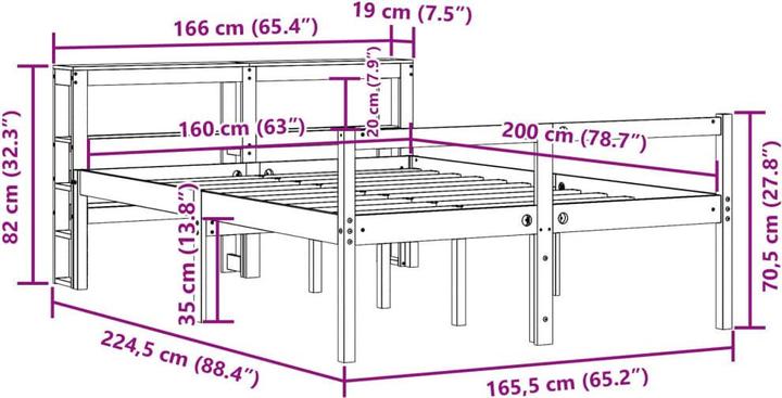Immagine prodotto VidaXL Lem (160 x 200 cm)