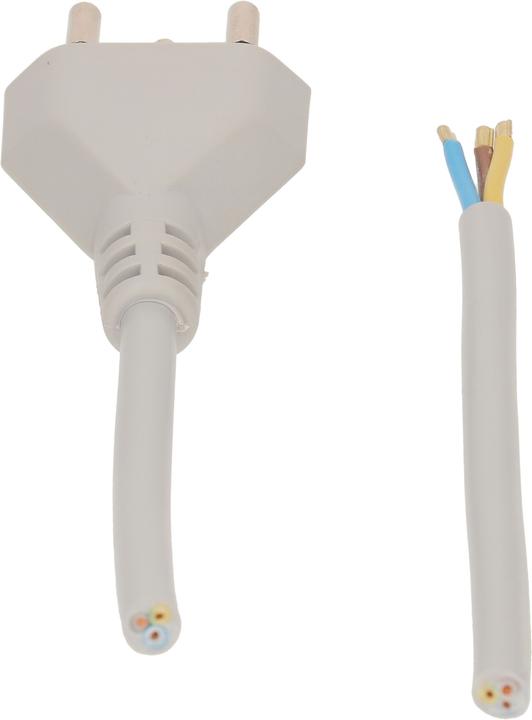 Produktbild Max Hauri TDLR-Netzkabel H03VV-F3G0.75 Typ 12 (3 m)