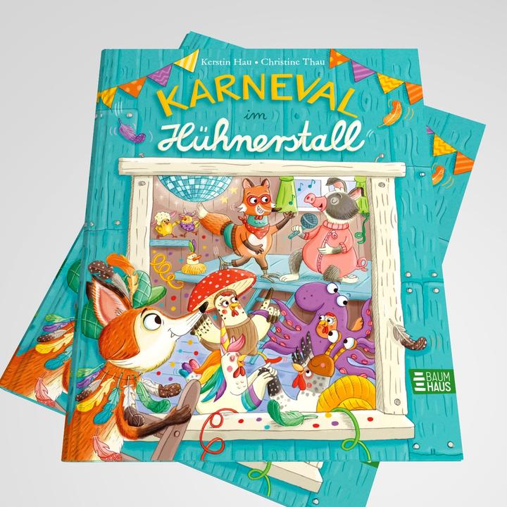 Produktbild Karneval im Hühnerstall (Deutsch, Kerstin Hau, 2024)