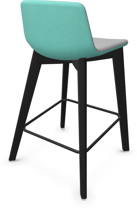 Grey, Black, Mint, Ash stained black