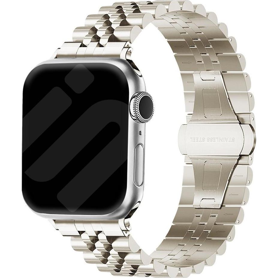 Strap-it Stahlband (Edelstahl, Apple Watch), Uhrenarmband