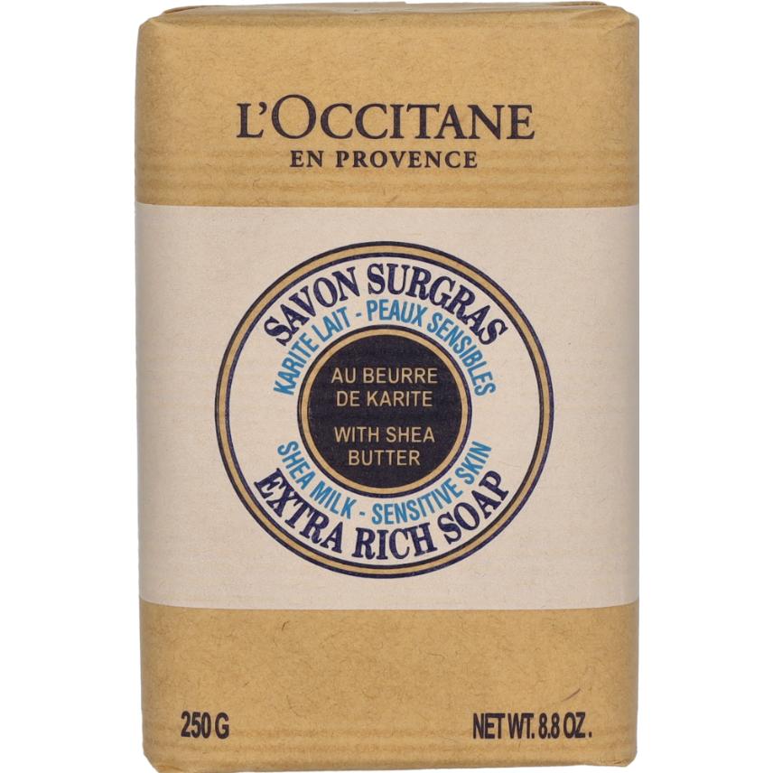 Thumbnail - L'Occitane, Handseife, Karité Seife Milch (Hartseife, 250 ml)