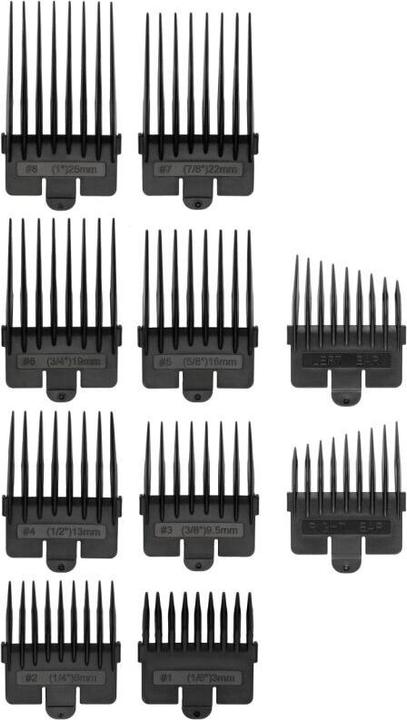 Immagine prodotto BaByliss Lithium Power Tondeuse Mannen E812E - RVS messen - 10 opzetkammen - 3 uur