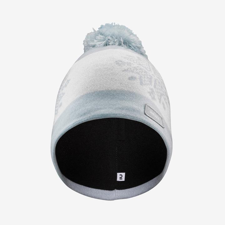 Produktbild Wedze Skimütze Erwachsene - Jacquard grau