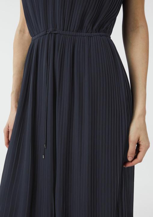 Produktbild Comma Kleid Plissiertes Midikleid aus Chiffon (46)