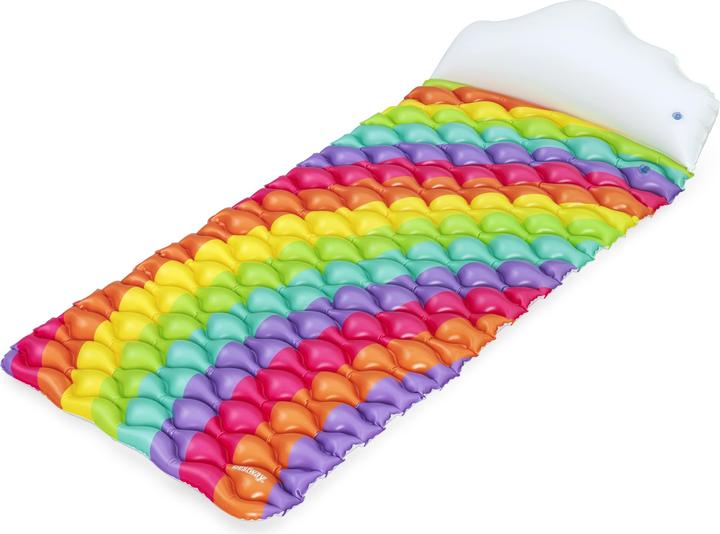 Actual product image Bestway Rainbow Dreams™ air mattress 216 x 80 cm