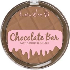 NoName, Highlighter + Bronzer, Chocolate Bar Bronzer für Gesicht und Körper 15g Lovely (Braun, 60 g)