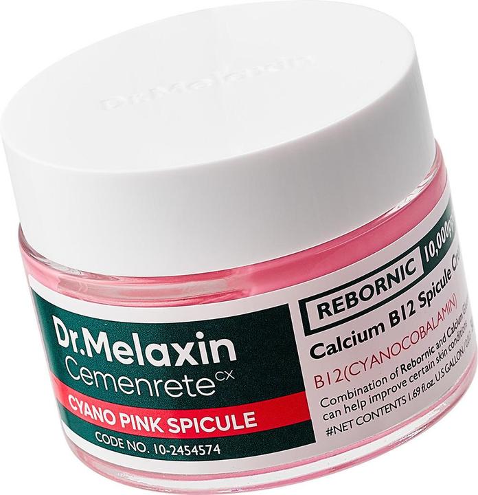 Image du produit Dr.Melaxin Cemenrete Cyano Pink Spicule Cream with Calcium and Vitamin B12 for Under Eyes (Crème pour les yeux, 50 ml, Journée)