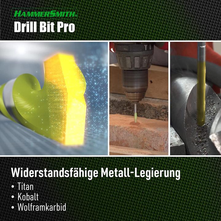 Produktbild Hammersmith Drill Bit Pro (3-12mm)