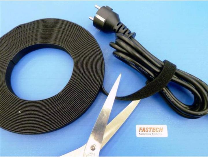 Actual product image Fastech Velcro set 64 parts (Velcro cable ties, 1 pcs.)