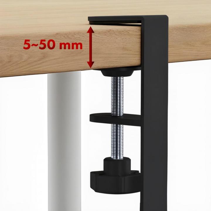 Actual product image Maclean MC-103 B Untertisch-Kabel-Organizer