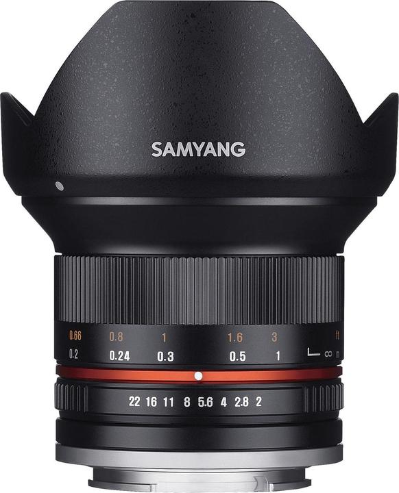 Samyang 12mm f/2 NCS CS - Sony E (Sony E, APS-C / DX)