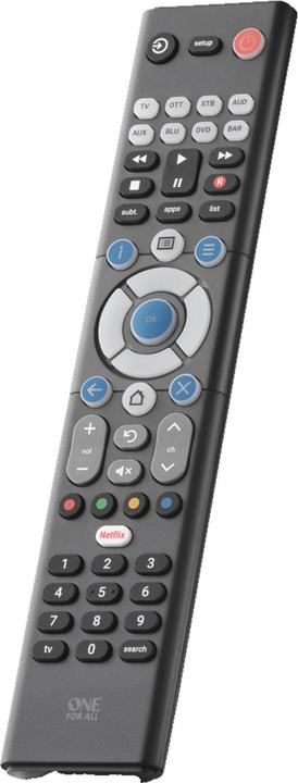 Immagine prodotto One for All URC 1281 Essence 8, nero (Telecomando universale, Infrarossi)