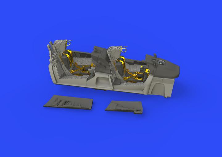 Actual product image Eduard F-14A cockpit for Tamiya