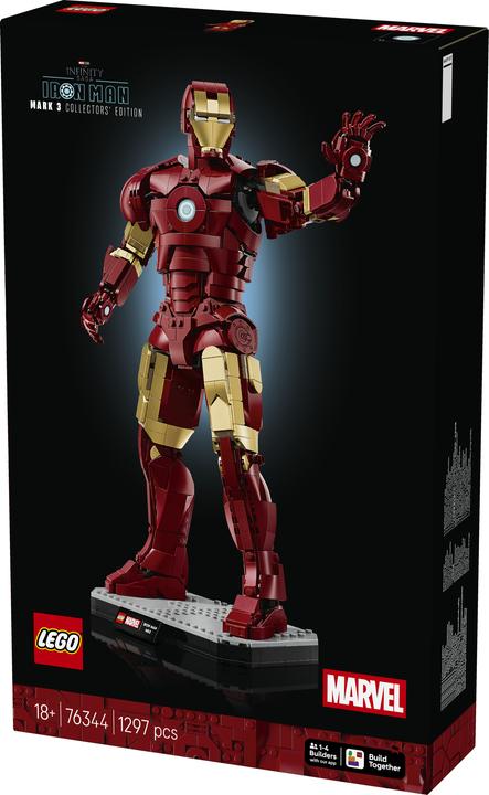 LEGO Super Eroi Iron Man Marchio 3 Edizione da Collezione (76344, LEGO Marvel)