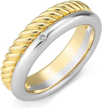Immagine prodotto Breuning ANELLO - BRILL. 0,015 Ct. H/si (48, Oro 750/18 K)