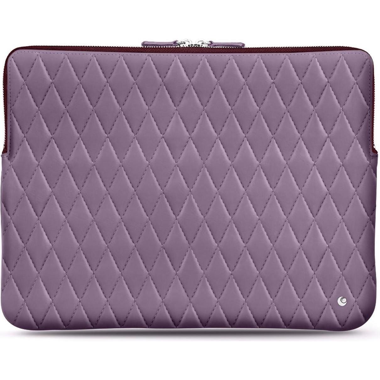 Noreve Lederhülle, Notebooktasche, Violett