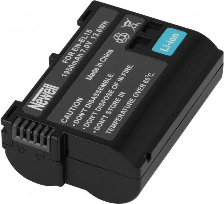 Actual product image Newell Set of DL-USB-C dual-channel charger and two EN-EL15b batteries for Nikon (Camera battery charger)