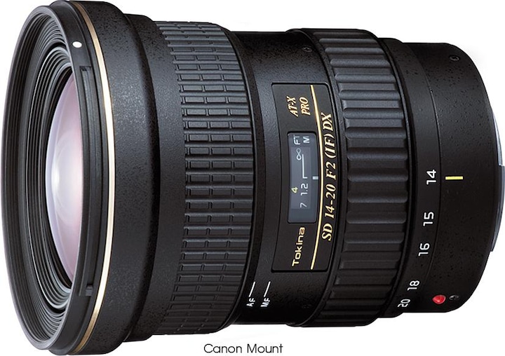 Produktbild Tokina AT-X 14-20 F2 PRO DX - Canon (Canon EF, APS-C / DX)