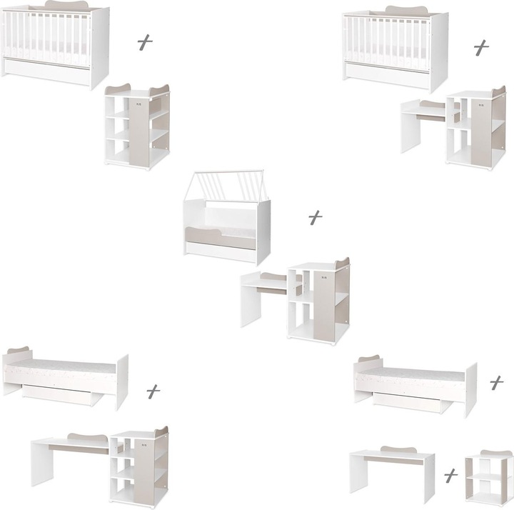 Actual product image Lorelli Multi cot, youth bed (120 x 60 cm)