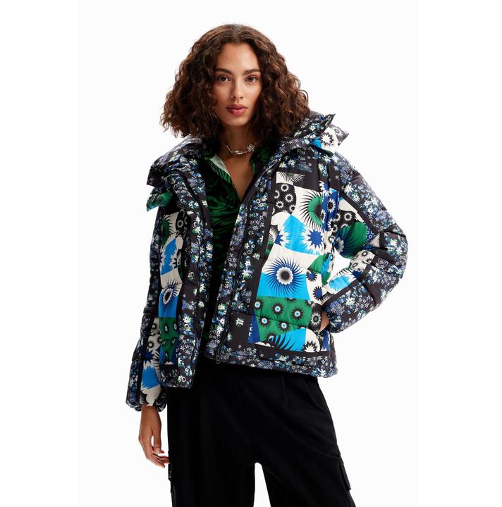 Produktbild Desigual patchwork-daunenjacke desigua (L)